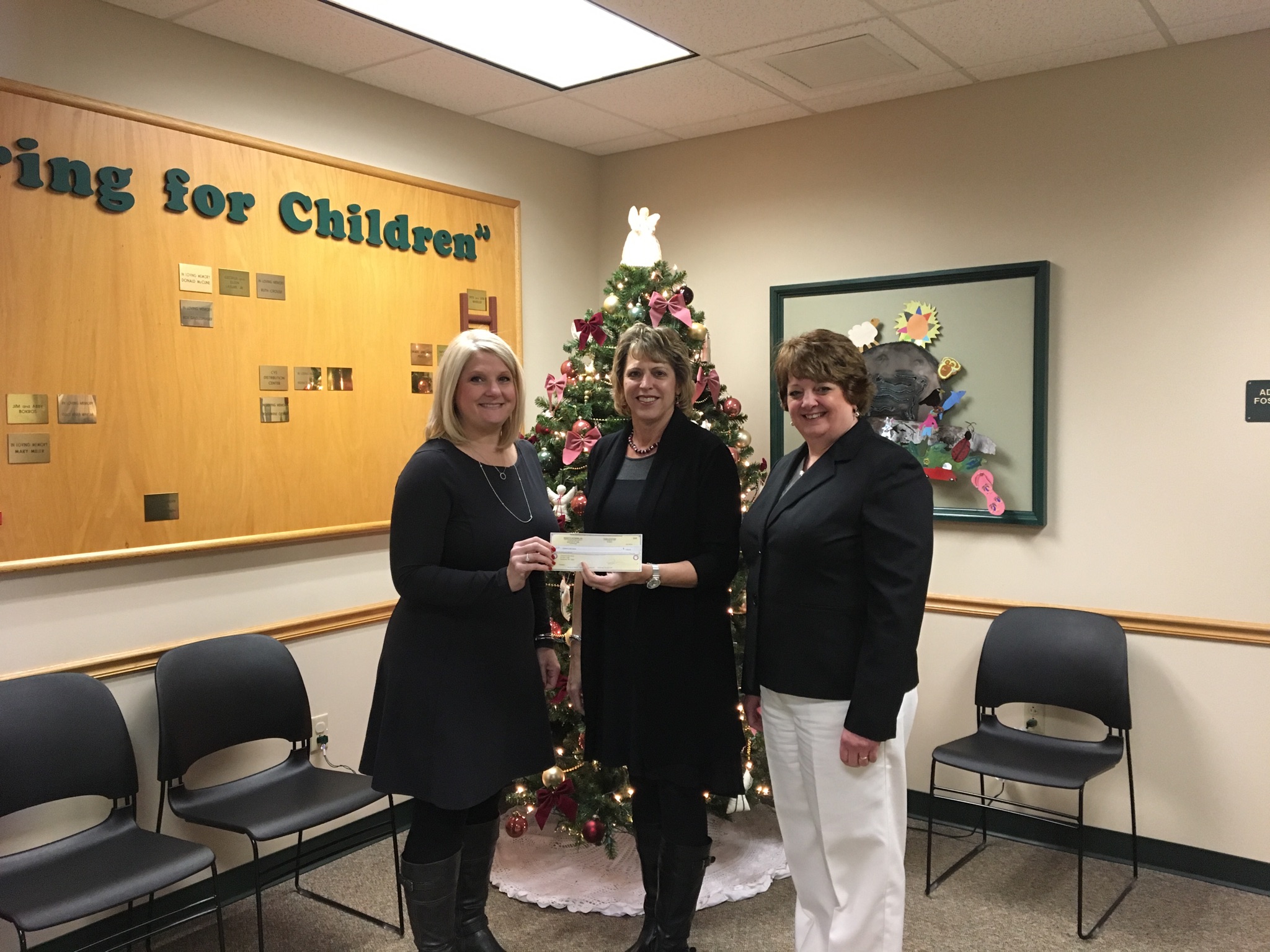 Benefits Network Donation to Childrens Aid